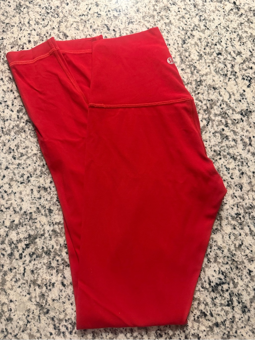 lululemon athletica Bright Red Performance Leggings